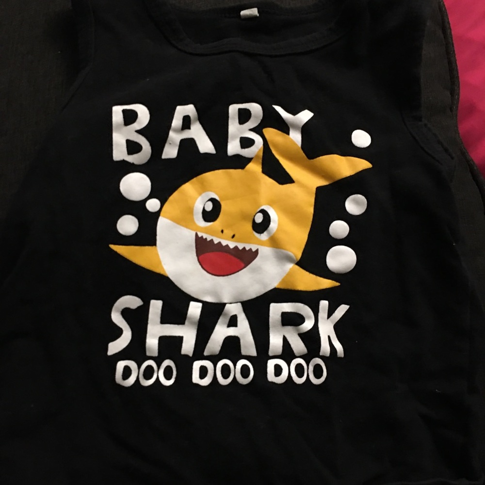 Baby shark summer outfit
